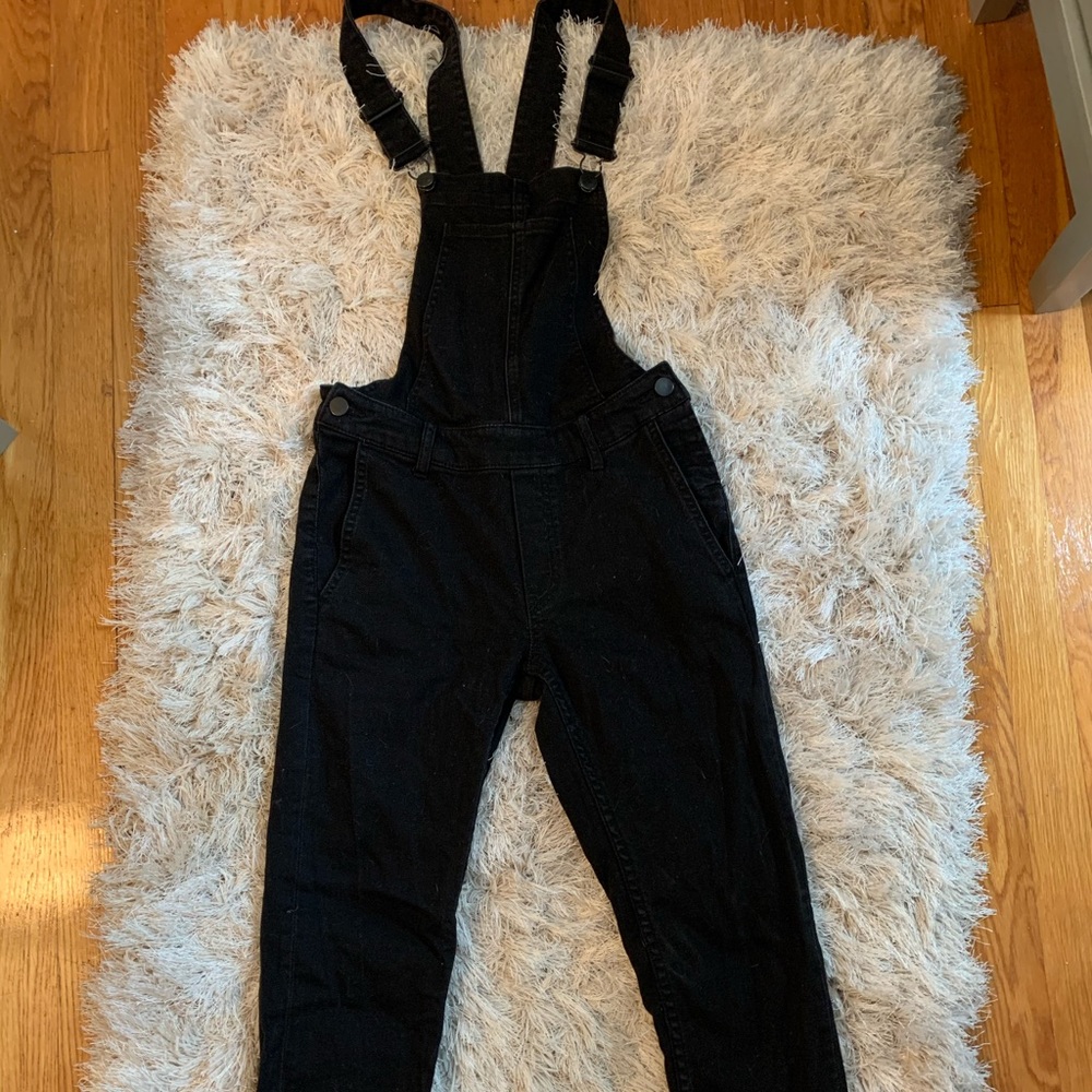 black overalls. Worn once!